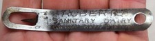 Vintage Roberts Dairy Milk Bottle Opener & Cap Handle A picture