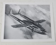 Vintage 1951 Fairchild C-119 Flying Boxcar 8x10 Photo Hagerstown MD Plant Back picture
