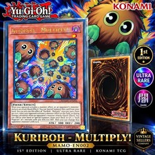 Yu-Gi-Oh Kuriboh - Multiply MAMO-EN002 1st Edition Ultra Rare Konami TCG picture
