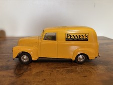 Penney's Yellow Delivery Van Coin/Piggy Bank Metal Collectible Vehicle picture