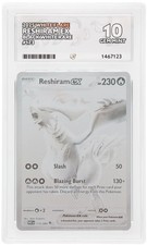 ACE 10 Reshiram ex 173/086 BWR White Flare Pokemon Card picture