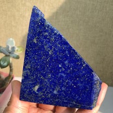 84mm Natural lapis lazuli Slab/Slice quartz crystal specimen 121g A2135 picture