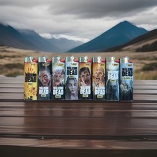 BIC The Walking Dead Limited Edition Lighters complete set 8 lighters from 2014  picture