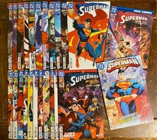 SUPERMAN #19-40 💥 | WILLIAMSON/MORA COMPLETE | VF+ | SUMMER SPECIAL | KEY DC picture