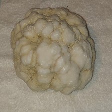Large Rough Rock Mineral Specimen w/ White Quartz Inclusion, Approx 5 in picture