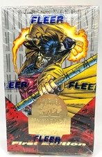 1994 Fleer Marvel Cards Universe First Edition, Gambit Cover #8869, Sealed Box picture