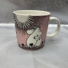 Moomin Arabia Finland. Love Rakkaus Pink Mug Cup Hilja Liukko Sundstrom NEW picture