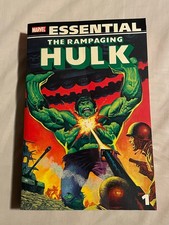 The Rampaging Hulk Vol 1 Marvel Essential TPB Graphic Novel Moench Starlin OOP picture