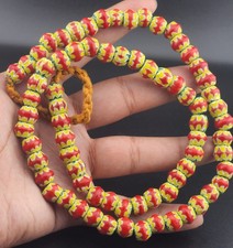 Vintage Venetian Style Chevron Beads 10mm Beautiful String picture