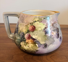 Antique D&C French Limoges Cider Pitcher Lemonade Pitcher - Excellent Condition picture
