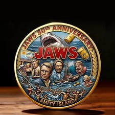 Jaws 50th Anniversary Commemorative Coin picture