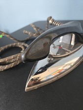 Vintage 1950's Working General Electric CAT. NO. 12F38 Travel Iron picture