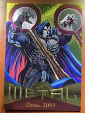 Doom 2099 - 1995 Fleer Marvel Metal #45 NM-M 1g picture
