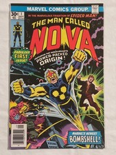 Nova #1 1976 Marvel Origin & 1st Appearance Richard Rider Wolfman Buscema VF 8.0 picture