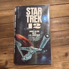 Vintage Star Trek 12 Paperback Book 1977 picture