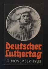 Mint Germany PPC Postcard Martin Luther Day November 10 1933 picture