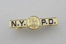 NYPD Tie Clip Tie Clasp Bar picture