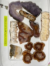 Lapidary Slab Assortment, Mexican and American Materials picture