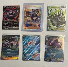 Pokémon Pitch Black 6-Card Lot Morpeko ex, Mega Darkrai ex, Gwynn, Goldeen picture