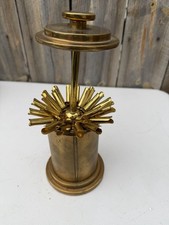 Vintage MCM Brass Pop Up Cigarette Dispenser - Brown & Bigelow St.Paul MN picture