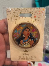 WDI d23 Disney Glitter Princess Pin - Pocahontas picture