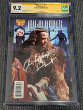 Highlander #0 CGC SS 9.2 - Signed by Christopher Lambert picture