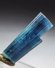 Beautiful Naturel Indicolite DT Tourmaline Stepwise Sprayshap Crystal From Afg picture