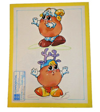Vintage 1986 Hasbro Potato Head Kids Original Art 