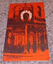 498 HAYMARKET Menu -17 3/4” x 10.5” - Troy Hilton INN Michigan CLOSED RESTAURANT picture