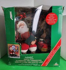 Holiday Creations Musical Lighted Animated Santa at the Bay Window Display picture