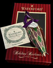 Waterford holiday heirlooms 137414 maharaja jewelled spire ornament 024258377417 picture