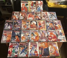 Rurouni Kenshin Volumes 1-28 English Manga COMPLETE SET Nobuhiro Watsuki Viz picture