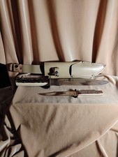 Bowie Knife 10 Inch Vintage With 5 Inch Compass Hunter Also Vtg. Both Made In... picture