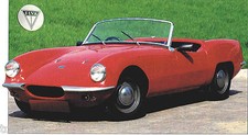 ELVA COURIER SPEC SHEET / Brochure: 1958,1959,1960,1961, picture