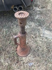Buda Co. Vintage 10 Ton Railroad Jack Foy, Harvey, Illinois, Made in USA picture