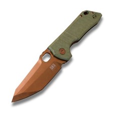 BNB Knives Dune/Jade Vanguard Tanto Folding Pocket Knife | BNB4041T picture