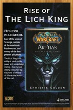 2009 World of Warcraft Arthas Rise of the Lich King Print Ad/Poster Book Art 00s picture