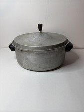 Vintage Mardigian Corp 10 Gauge Waterless Aluminum Stock Pot Detroit Mich 5 QT picture