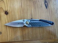 CRKT 5650 DISCONTINUED  K.I.S.S. Ed Halligan Folding Drop Point Never Used picture