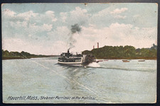 Vintage Postcard 1909 Steamer Merrimac, Merrimac River, Haverhill, Massachusetts picture