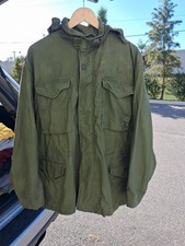 Vintage 60s Jacket M US Army M-65 Vietnam Field OG 107 Talon 1967 Military RARE picture