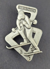 French Ski Racing School Lapel Pin Badge  picture