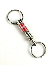 Vintage Amstel Light Beer Advertising Pull-Apart Keychain Dual Ring picture
