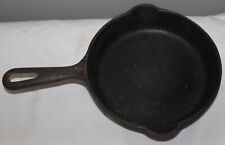 VINTAGE GRISWOLD ERIE PA NO 3 709 I SMALL LOGO DOUBLE SPOUT FRYING PAN 6.5