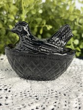 Lovely Mini Black Hen On Nest. picture