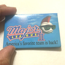 Vintage 1994 Major League II Movie Promo Pinback Button America's Favorite Team picture