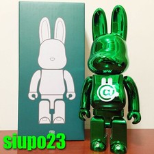 Medicom 400% Bearbrck ~ Chrome Green R@bbrick Rabbrick picture