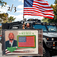 Decision 2024 Alex Jones 2/3 GBA Flag Patch INFO WARS Trump Ally MAGA picture