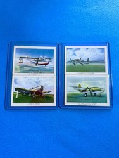 Ex-Nrmt Original 1940’s Wings Cigarettes Aviation Cards Full “C” Series Set 1-50 picture