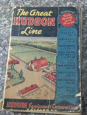 *THE GREAT HUDSON LINE SALES CATALOG HUDSON EQUIPMENT CORP. CATALOG A-1 Farm picture